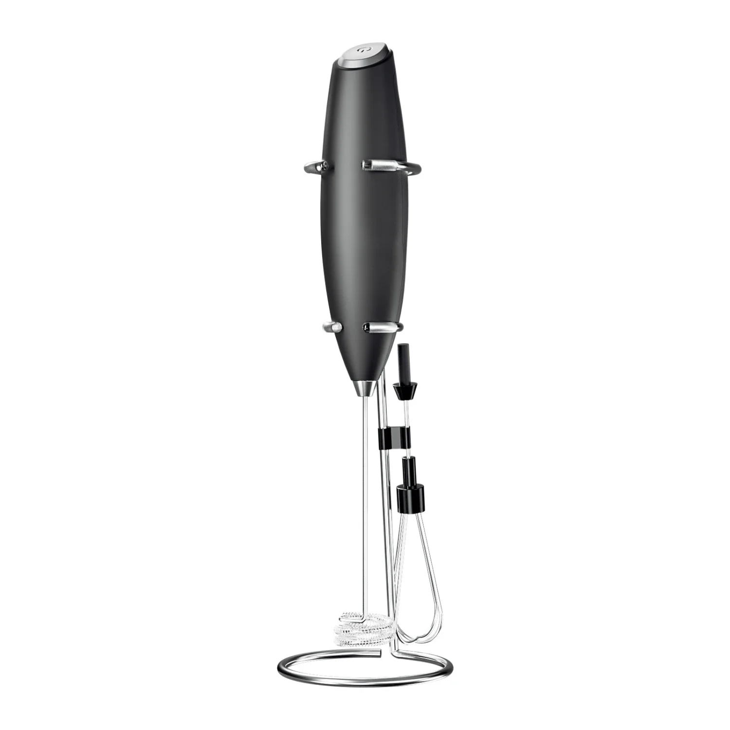 

Mini Compact Handheld Milk Frother - Portable, Convenient, and Easy-to-Use with Stand - Enjoy Perfectly Frothy and Creamy Coffee