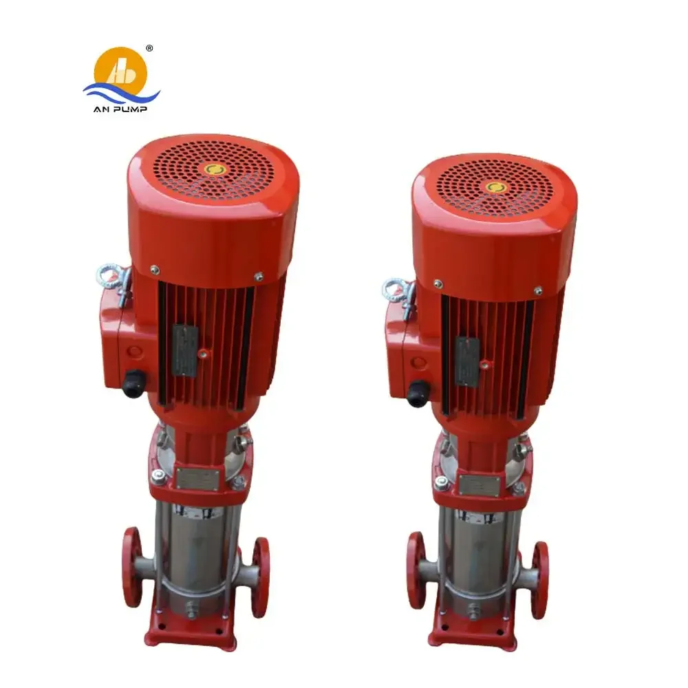 HVAC Application Vertical Inline Multistage Fire Pump Booster Jockey Pump