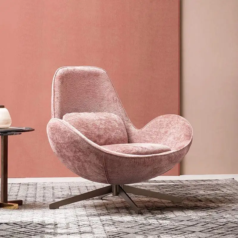 Nordic rotating egg chair casual single sofa chair modern simplicity