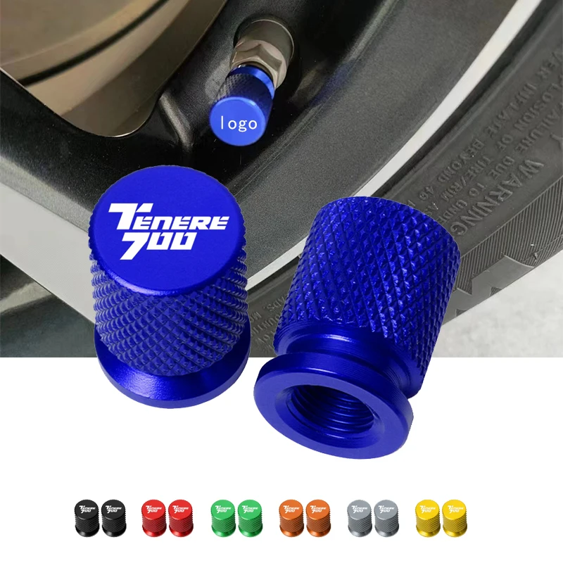 

Для Yamaha TENERE 700 Tenere700 XTZ 700 T700 2019-2023 аксессуары для мотоциклов с ЧПУ, алюминиевые шины, клапан, крышка штока воздушного порта, колпачки