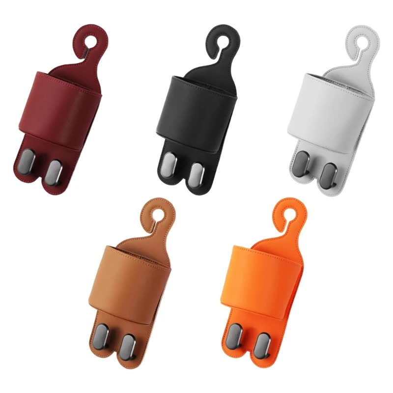 Easy Install Vehicle Hook Stand Storage Box Mounts In 10 Second Without Tools For Car Organization And Clutter Reduction