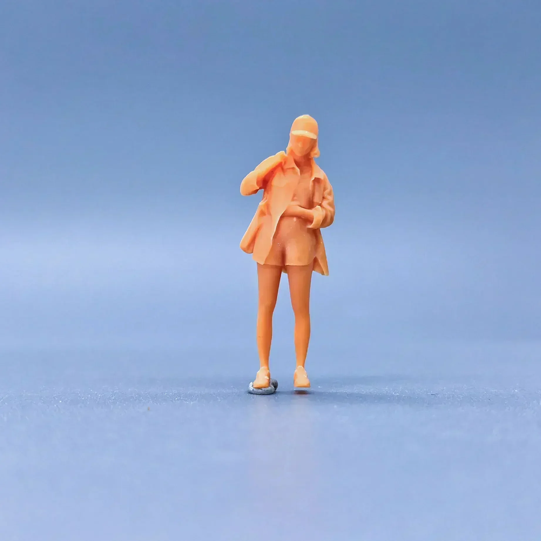 

Масштабная модель 1/64 1/43 из смолы для покупок и еды слишком многобелая миниатюрная диорама, ручная роспись S334