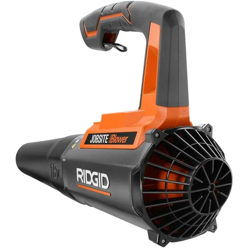 RIDGID 105 MPH draadloze GEN5X 18 volt handblazer op de werkplek