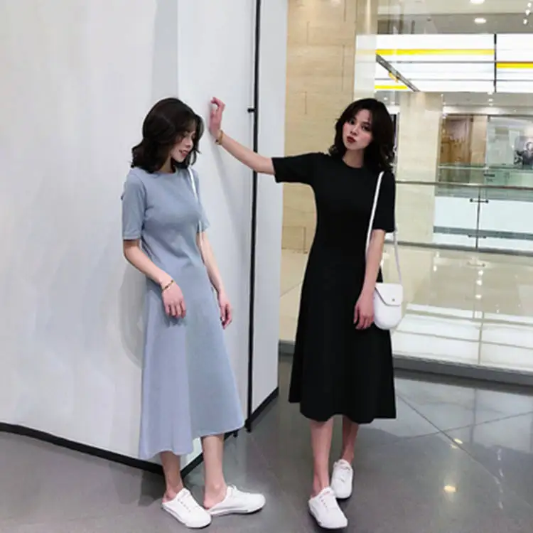 2020 nova primavera verão feminino ort sve cor a linha dr longo dr versátil preguiçoso sle base camada saia