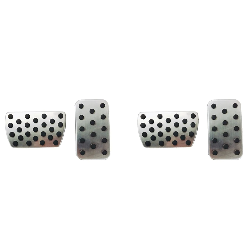 4X Car Foot Gas Brake Pedal Pad Cover For Honda Civic Accord CRV Jade Elysion Odyssey Pedals No Damage Install