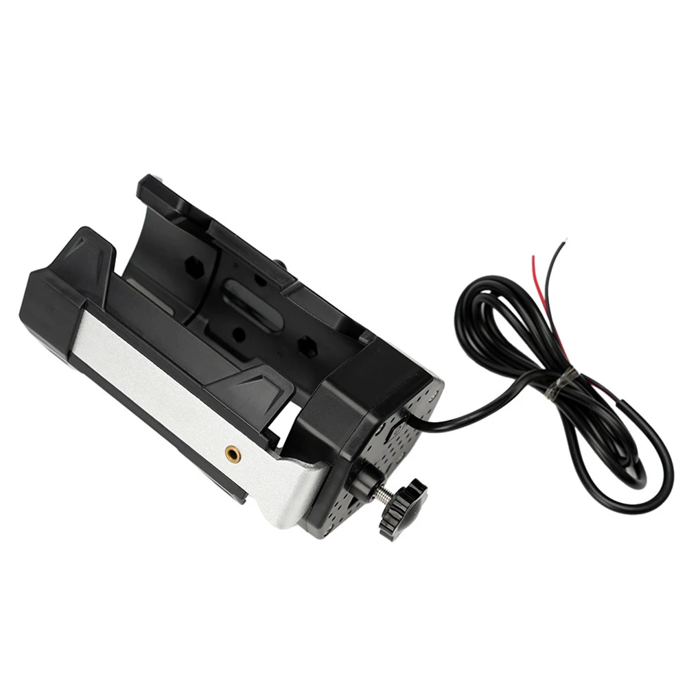 

Регулируемый держатель для чашки для мотоцикла, скутера с USB-зарядкой, светодиодный цветной светильник, крепление на руль для развлечений в дороге