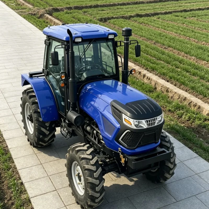 Customized Rotary Tiller, Four-wheel Wheeled Cultivator, Hot-selling High-horsepower Four-wheel Tractor Rotary Tiller for Farm