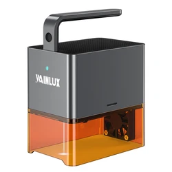 Wainlux-手動レーザー彫刻機、60w、高精度、0.05mm、木材およびコーティングされた金属用のポータブルミニレーザー彫刻機