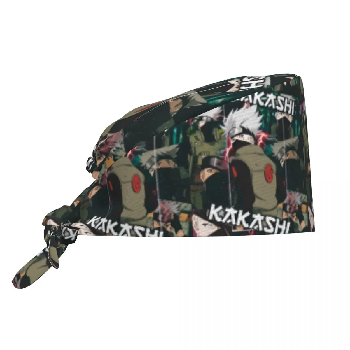 

Custom K-Kakashies H-Hatakes Breathable Scrub Hat Surgical Scrub Caps Hair Hats Mentor Work Scrubs Hat for Medical Surgical