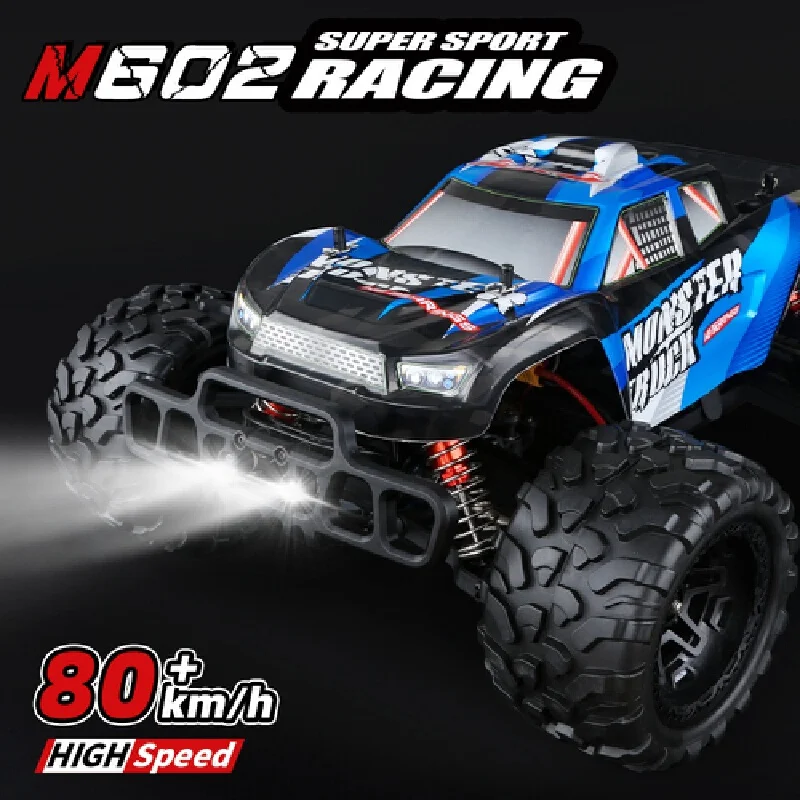 Kfplan M602 Rtr 1/8 2.4g 4wd 80km/H Brushless Rc Car 3s High Speed Off-Road Climbing Truck Full Proportional Vehicles Models Toy