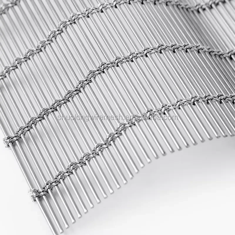 High Quality Stainless Steel Metal Mesh with Customizable Color and Size for Exterior Wall Facades and Cabinet Front Doors
