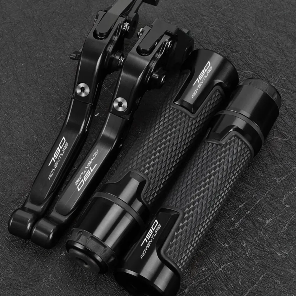 

FOR 790 ADVENTURE R S 2017 2018 2019 2020 2021 2022 2023 Motorcycle Brake Clutch Levers Handlebar Grip Handles bar Hand Grips