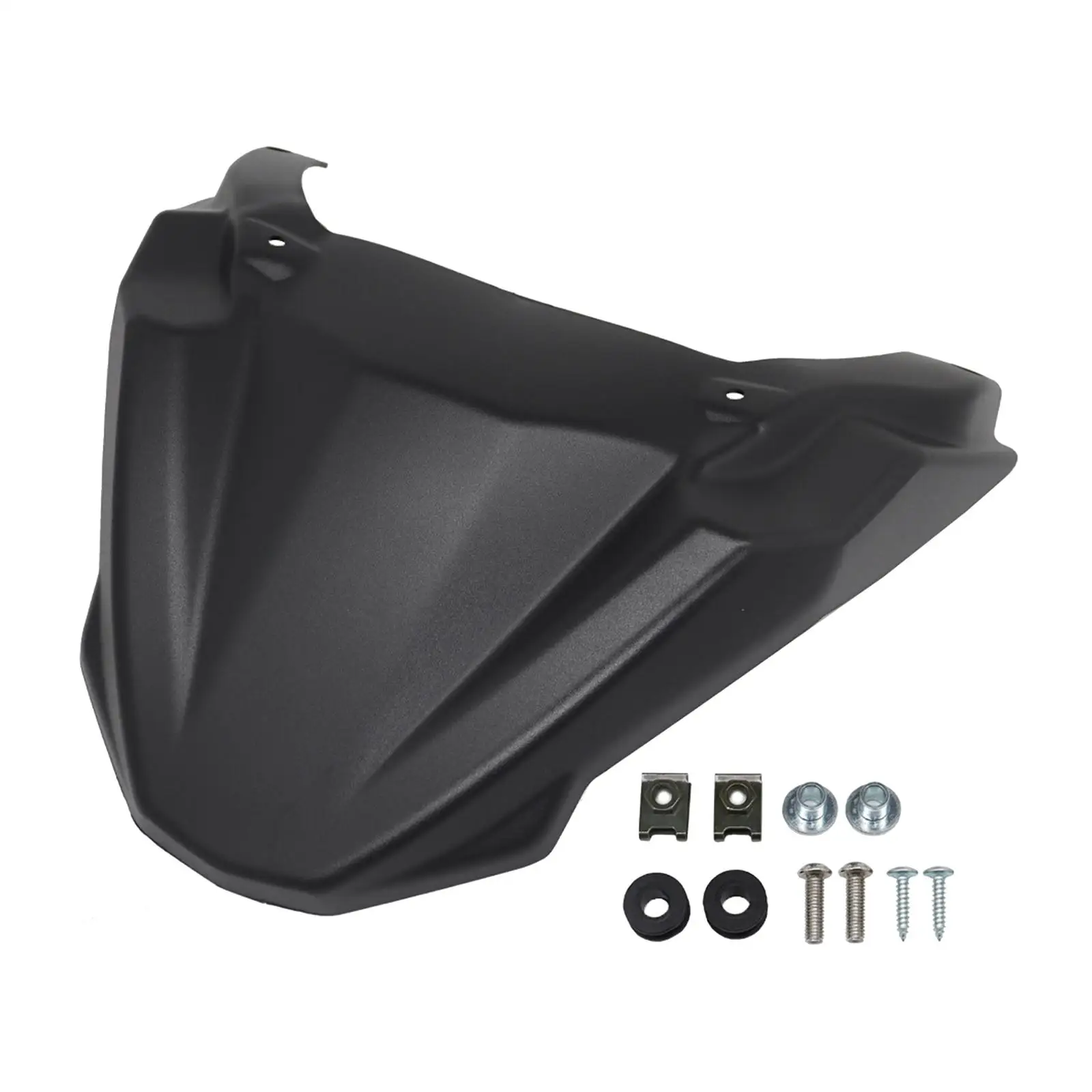 Front Fender Beak Cowl Motorbike Styling Fairing Expander Bodywork Decoration Extension for Tracer 900 GT FJ-09 Black