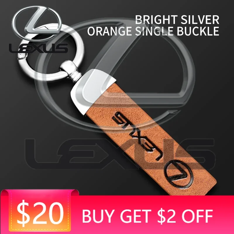 

Emblems For Lexus F Sport Smart Control Protect ES LM GS IS NX RX LX LS RX300 Car Key Chain Personalized Anti-theft Unisex Keyri