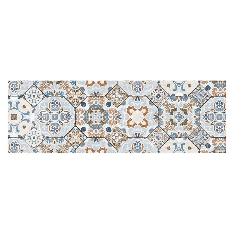 Kitchen Non-slip Special Floor Mats Stamp Waterproof Oil Household Wipeable Entry Door Mat Into The Door Foot Mat Kitchen Carpet