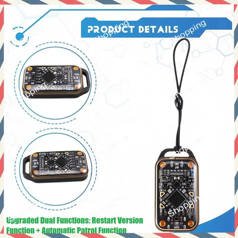 

M20K Chameleon Ultra Upgrade RFID Card Emulator+4XCUID Keychain RFID Smart Chip Reader 125K 13.56Mhz Card Decode Duplicator