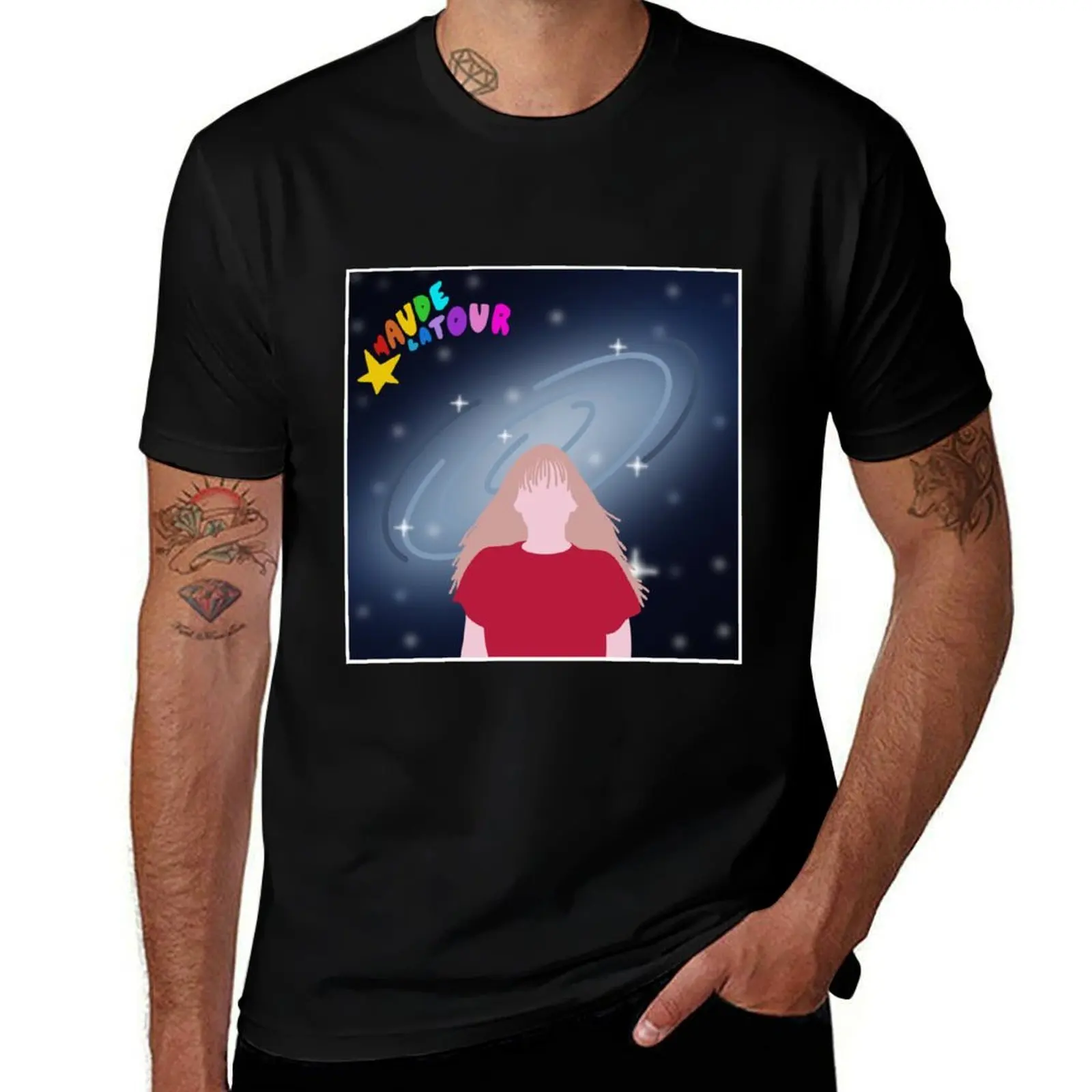 Maude Latour Starsick album cover T-Shirt man t shirt designer T-Shirt