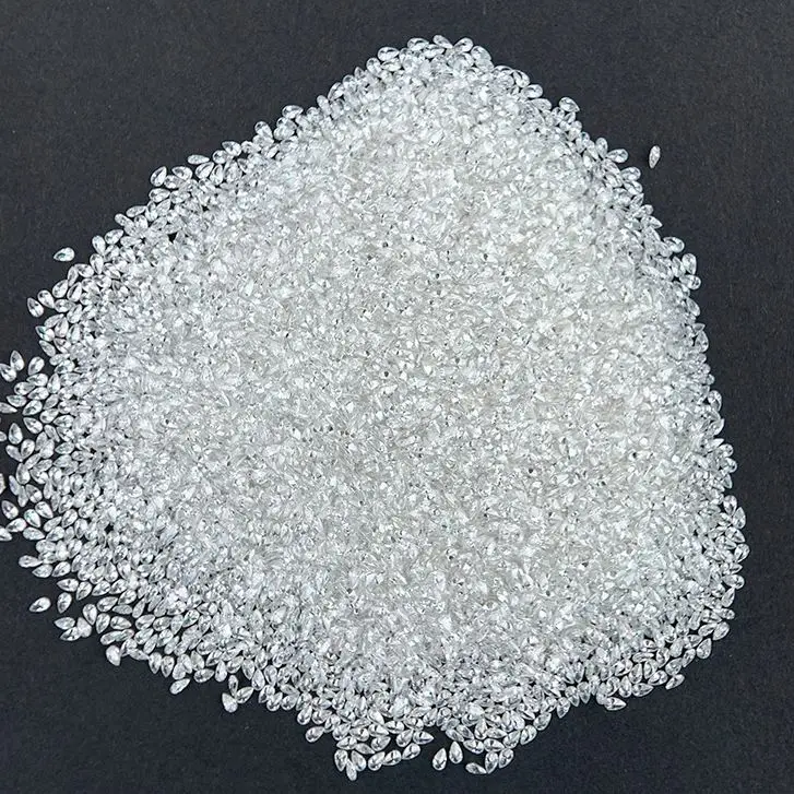Mini Size 10PCS White Excellent cut Pear Cut Moissanite D VVS1 With GRA Certificated Pass Diamond Tester Pen II For DIY Jewelry
