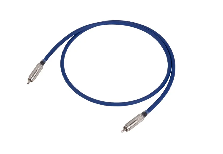 

Gotham 10070 GAC-1 S/PDIF digital audio coaxial RCA silver plated clock cable