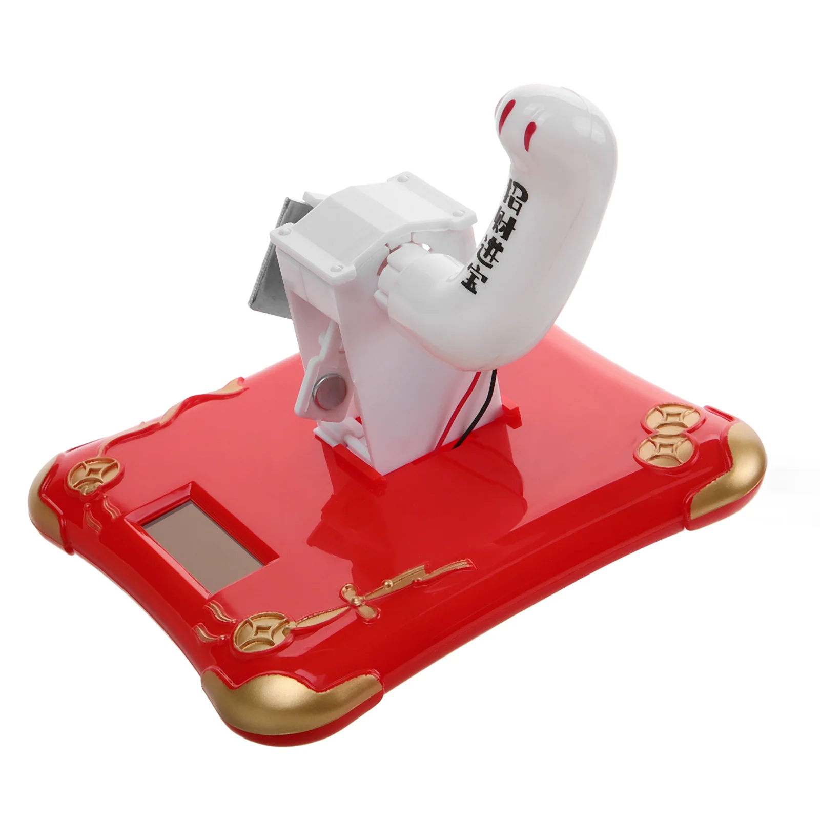 Luck cat substituição braço agitando acessório mecanismo de movimento movido a energia solar para estátua de gato dispositivo de balanço montagem decorativa