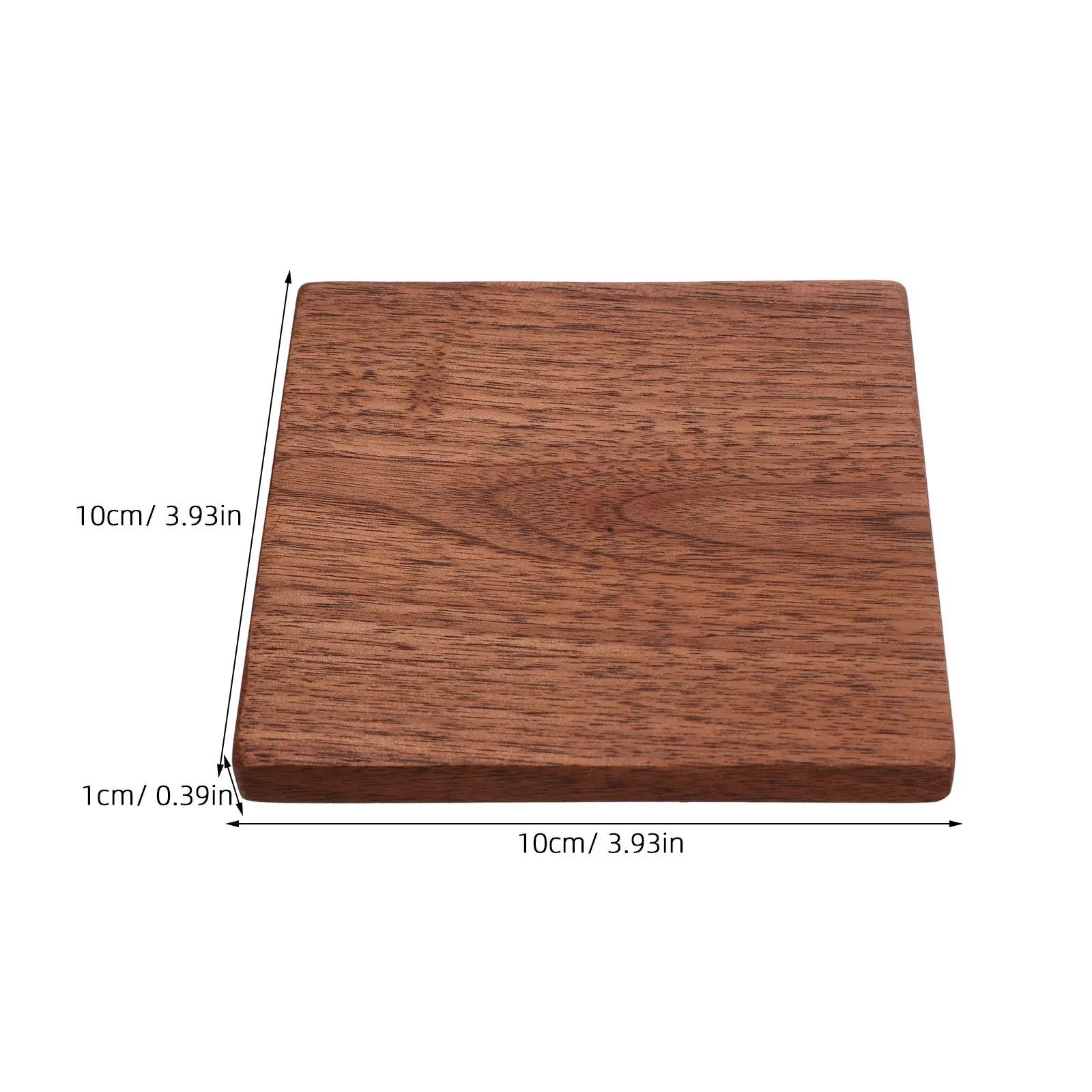 2Pcs Walnut Hardwood Planks Unfinished Thick Wood Blocks for Carving Whittling DIY Woodcraft Projects Natural Grain Wooden - view 6