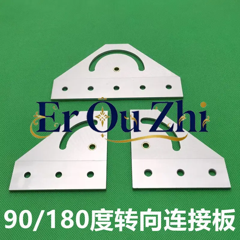 90 180 Degree Steering Connecting Plate 3030/4040 Steering Connector Positioning Block Aluminum Profile Angle Fixing Piece