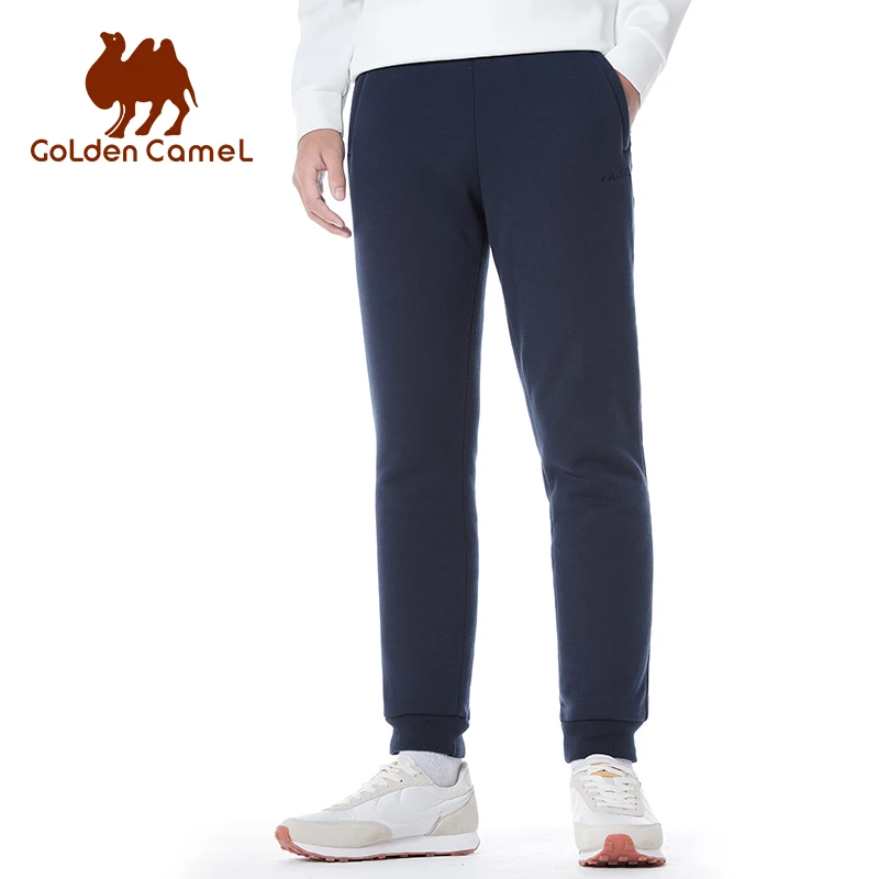 GOLDEN CAMEL Hiking Pants Women Fur Joggers Cotton Warm Fleece Sweatpants Male Running Thermal Trousers Winter Pant for Men 2023