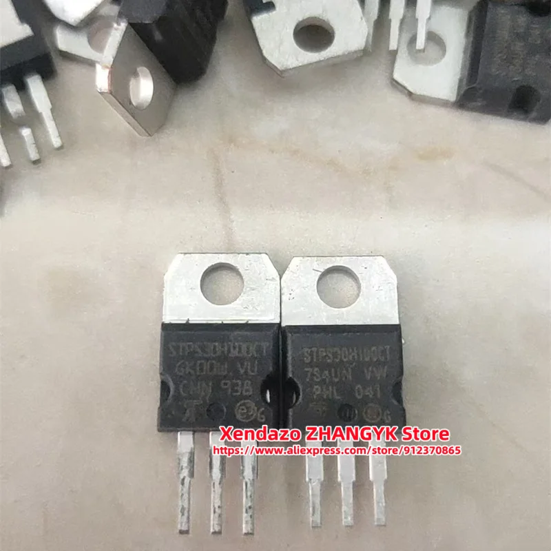 10pcs/lot STPS30H100CT STPS30100CT MBR30100CT MOSFET TO-220