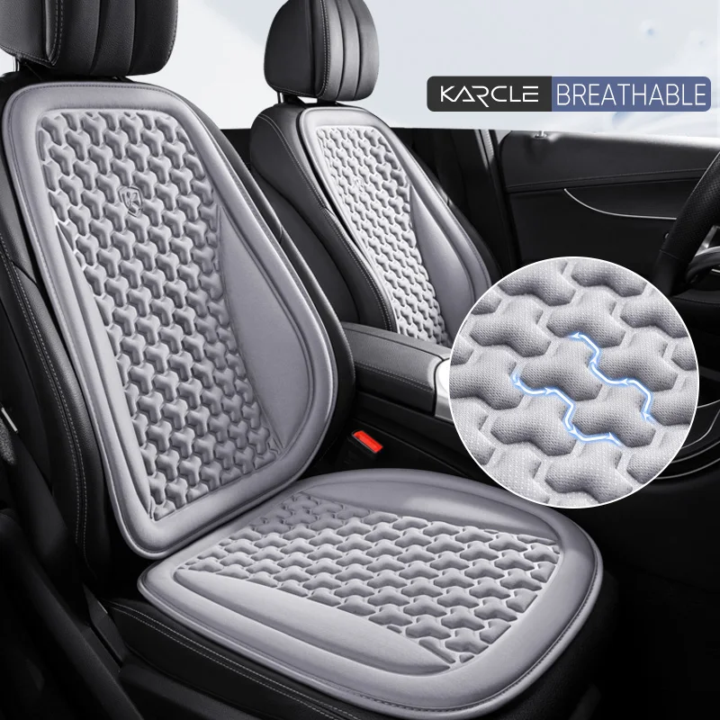Universal Car Seat Cover 3D Breathable Car Front Rear Seat Back Cushion Auto Seat Protector Summer Auto Interior Pad For SUV