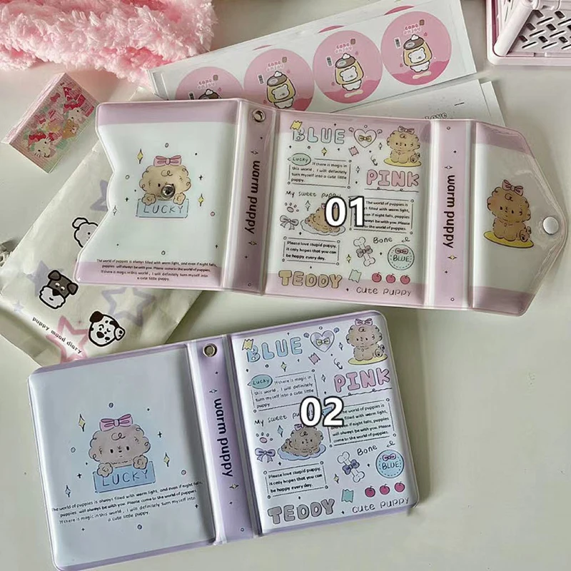**1PC Kpop Photo Album For Photograph Gift Ins Cute Graffiti Photocard Holder Idol Collect Book 3 Inch Envelope Package