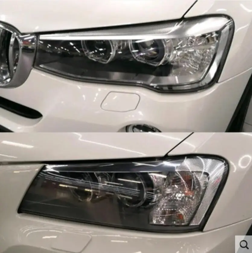 1 buah lampu depan bumper mobil untuk BMW X3 F25, lampu depan 2014 ~ 2017y, Aksesori Mobil untuk BMW X3 F25 lampu kabut