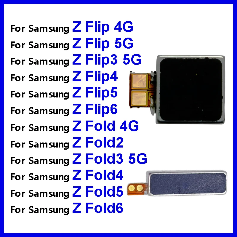 For Samsung Galaxy Z Flip Fold 1 2 3 4 5 6 Z Fold2 Z Fold3 Z Fold4 Z Fold5  Z Fold6 Vibrator Flex Cable Motor controller parts