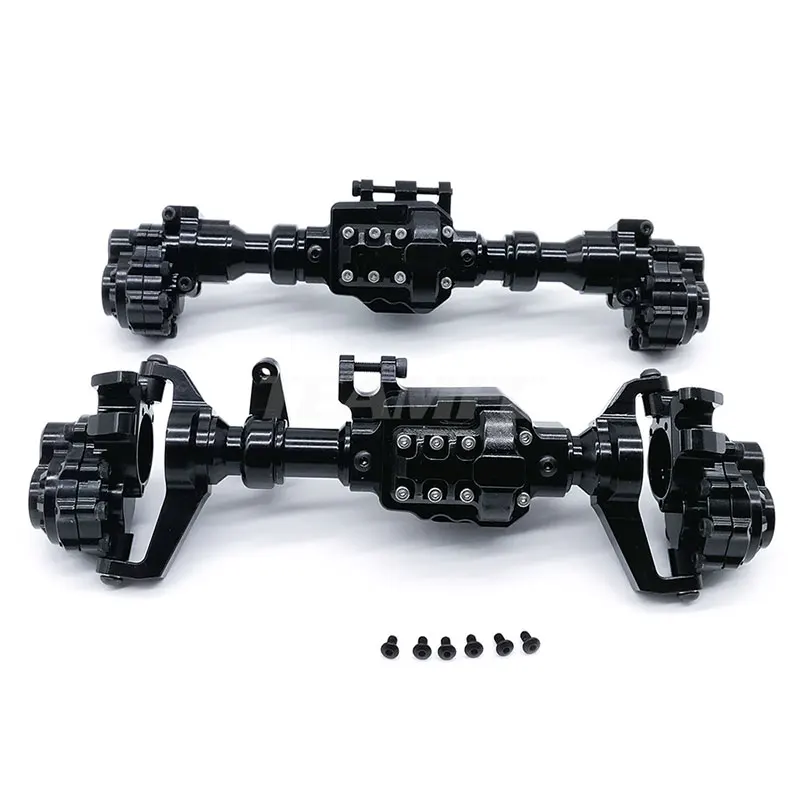 1 set TRX-4 Aluminum Front and Rear Portal Axle Housing for 1/10 RC Crawler Car TRX-4 Axles Upgrade Parts