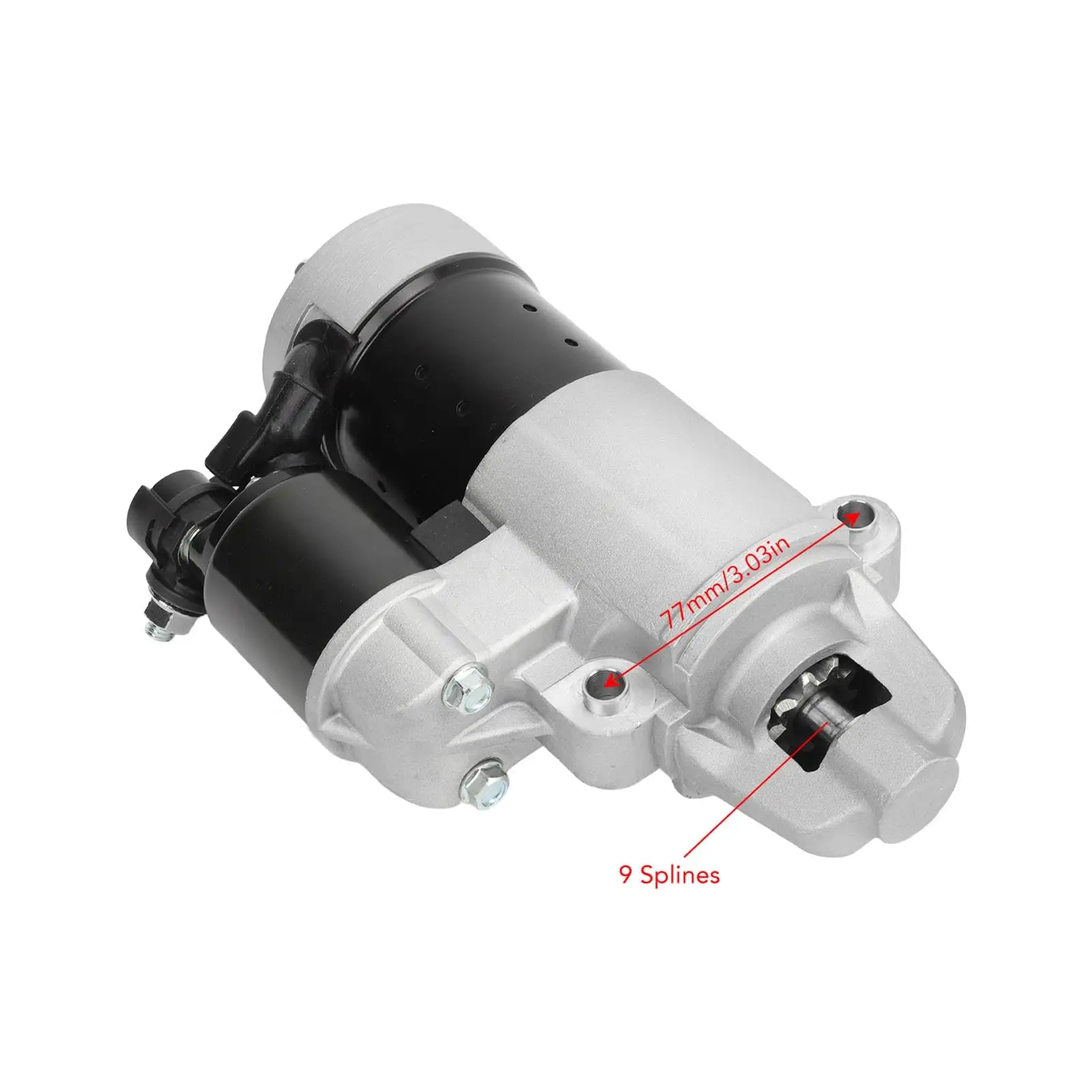 Outboard Starter Motor 6EM‑81800‑00 6EM‑81800‑01 9T Boat Marine Engine Starter for Outboard 75HP 90HP 115HP Assembly