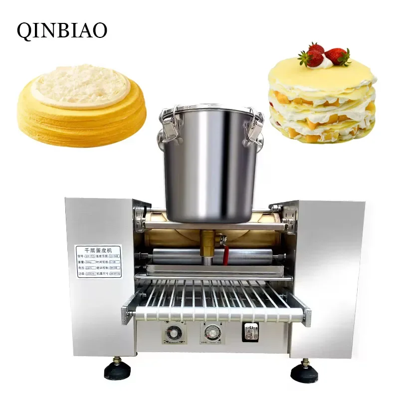 

Automatic Crepe And Pancake Makers Mille Crepe Layer Cake Machine