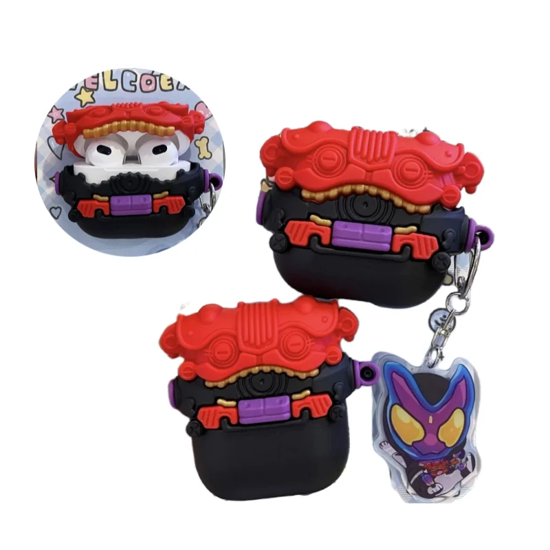 Kamen Rider Gavv personnage d'anime personnalité créative étui pour casque Airpods1 2 4 Airpods pro beau étui pour casque en gros