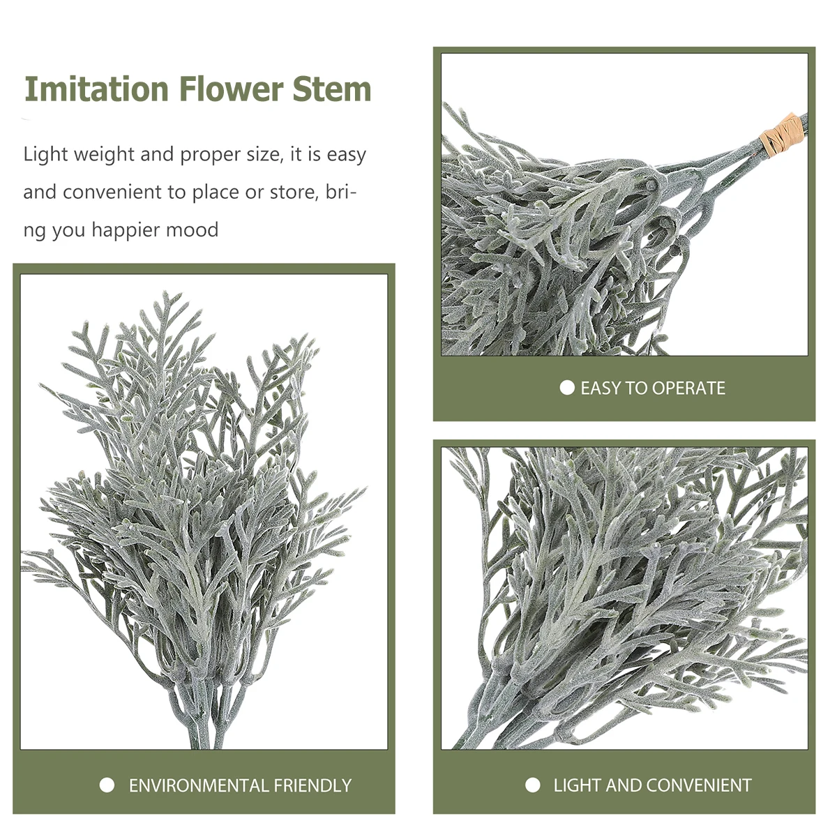 

6pcs Imitation Flower Branch Artificial Flower Silk Cloth Decorative Bouquet Home Ornament Photography Props Graduation Gift