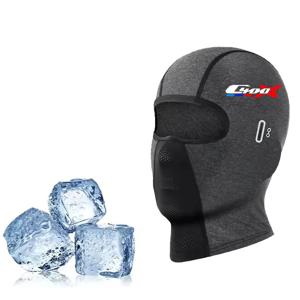 For BMW C400X / C 400 X (2019-2026) – Summer Cooling Motorcycle Balaclava, Breathable Full Face Mask with Sun UV Protection