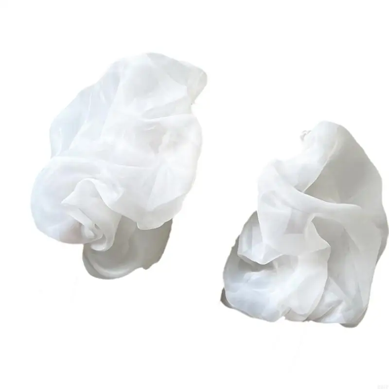 B95F Elegant Lantern Sleeves Bridal Puff Arm Covers Breathable Nylon Arm Sleeves For Wedding And Formal Event Arm Decoration