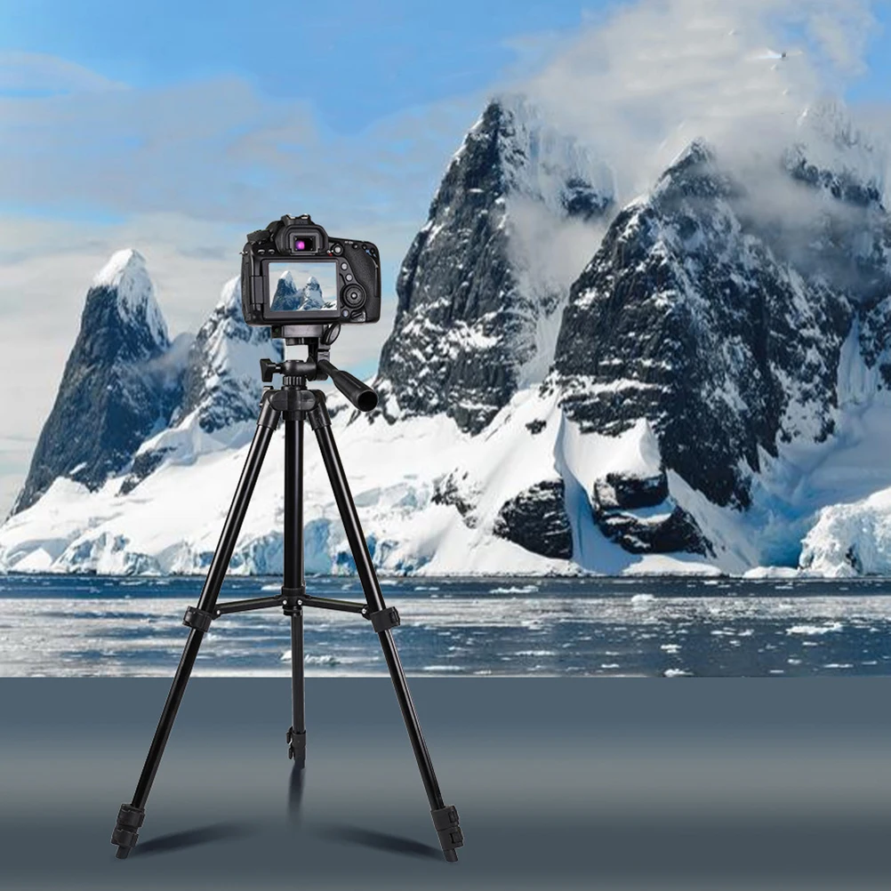 

Portable Camera Tripod St for Smartphone Digital Camera Adjustable Height Aluminum Alloy Photography Accessory Universal Phone
