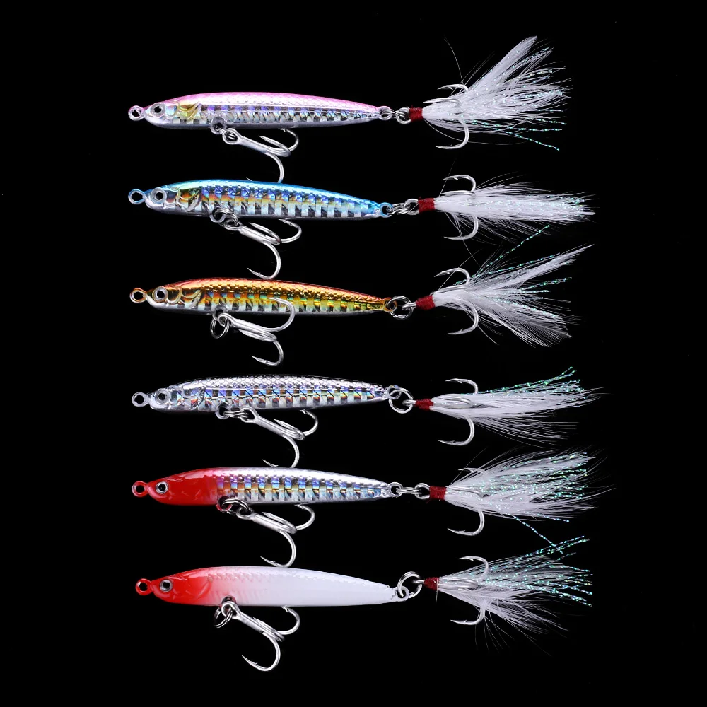 Metall-Jig-Angelköder 16g 21g 32g 42g Ufer-Wurfköder Jigging-Löffel Salzwasser-Kunstköder Meeresfischerei-Köder