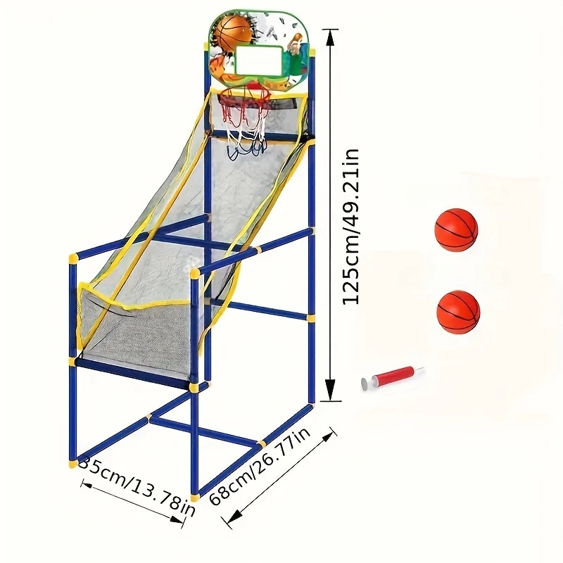 Divertido juego de Arcade de aro de baloncesto, juguete interior/exterior, tiro de baloncesto para niños y niñas, Navidad, regalo de cumpleaños, Verano