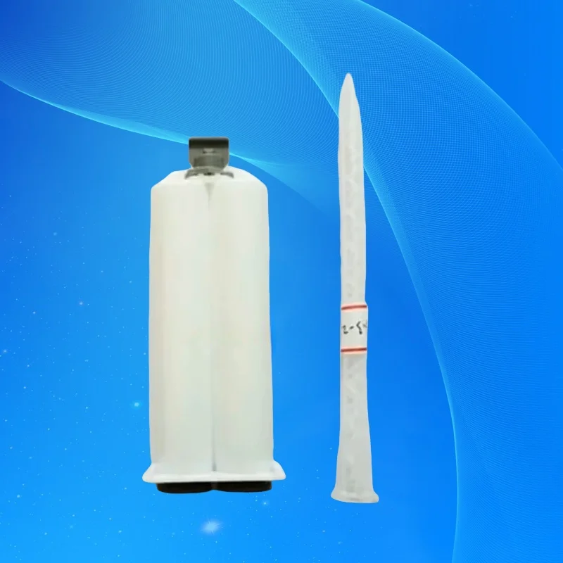 Free Shipping Glue Dispensing Two Component Plastic Cartridge 50 Ml / Cc 1:1 With MA Static Mixer 6.3-21S For Caulking Gun