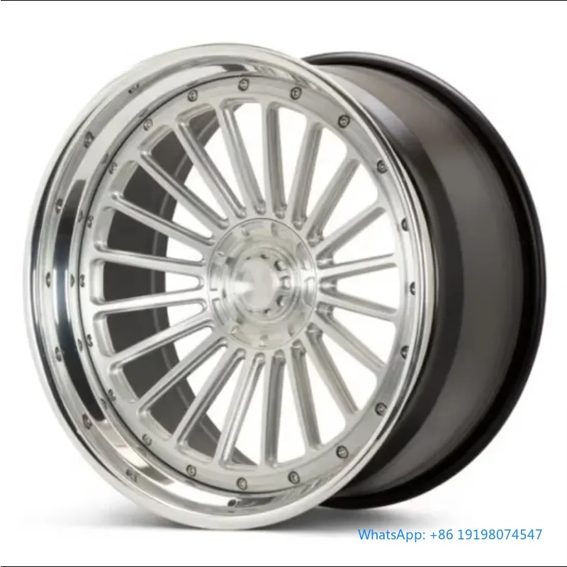 

Forged 3 Piece Multi PCD Wheel 19 20 21 Inch Rims Alloy Sedan Car Wheel Modification Rims