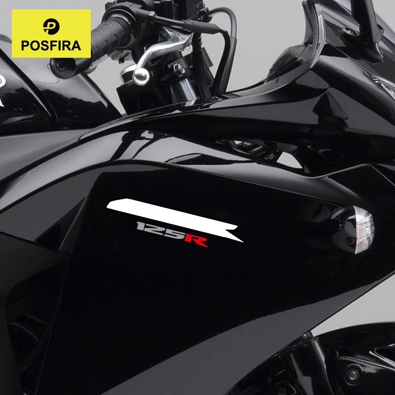 POSFIRA Motorcycle Fairing Sticker Vinyl Decals for Honda CBR125R CBR 125 R 125R Motorbike Decoration Accessories
