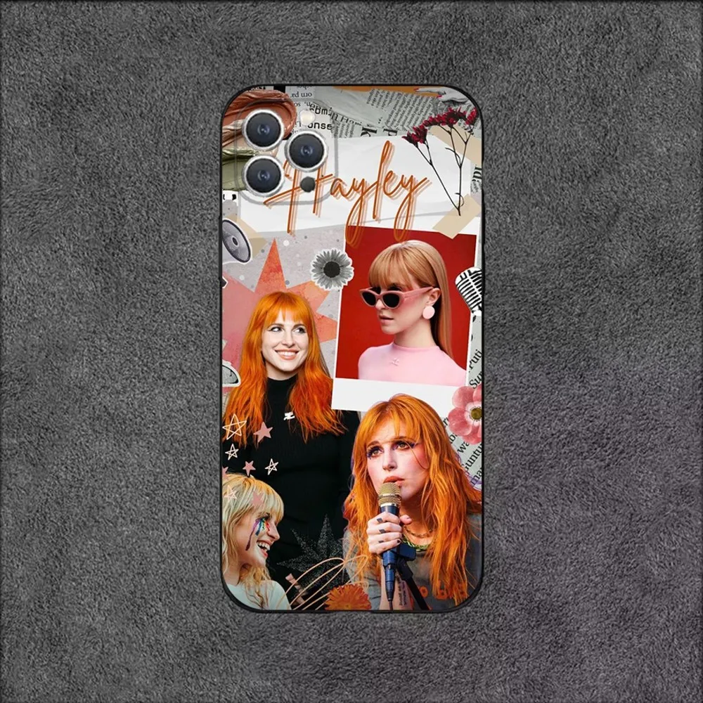 COOL Band P-Paramore  Phone Case For iPhone 15,14,13,12,11,Plus,Pro Max,XS,X,XR,SE,Mini,8,7 Soft Silicone Black Cover