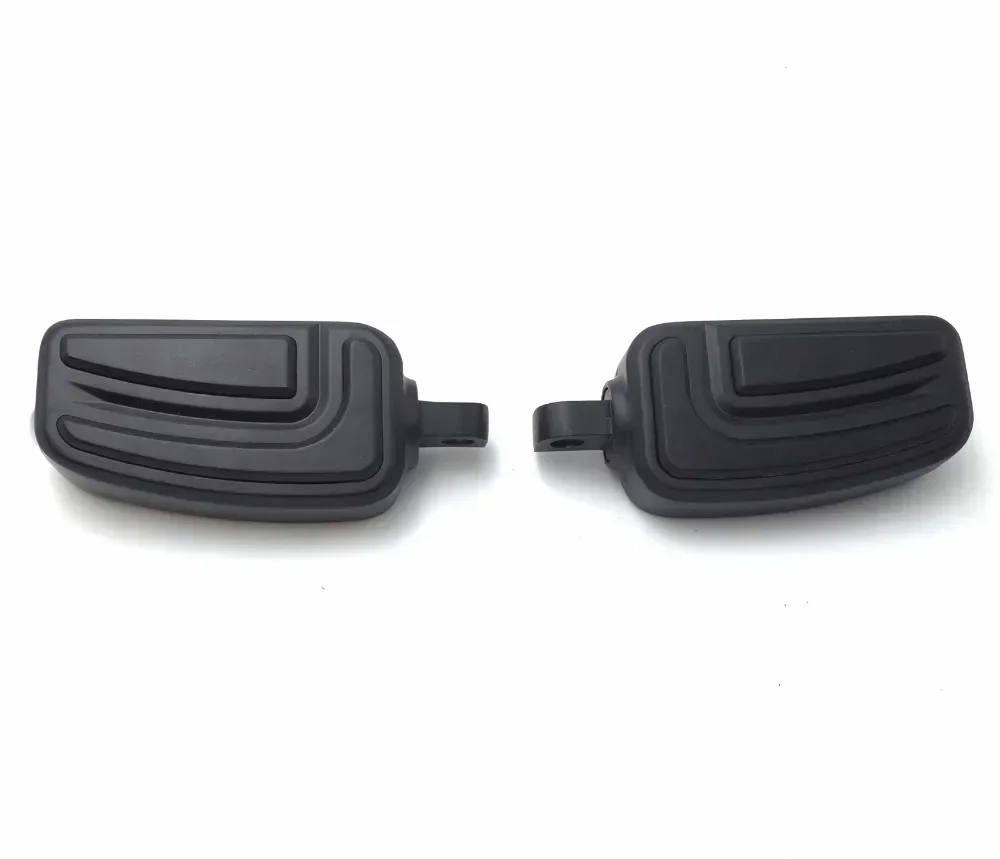 

Motorcycle Footrests for 1984 and Up Harley Davidson Ultra Limited Road King FLHR V Rod Freewheeler Breakout XLH BLACK