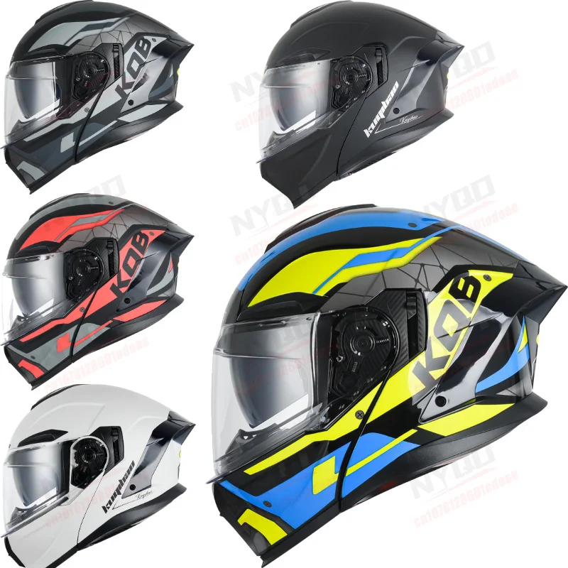 

Kuqibao Dual Lens Modular Flip Up Bluetooth Helmet, 3C Certified Full Face, Long Battery Life for E-Motorcycle