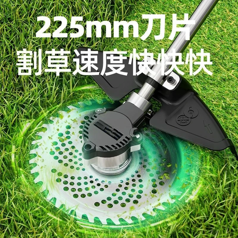 Bürstenloser elektrischer Rasenmäher, Hochleistungs-Rasenmäher mit Lithiumbatterie für den Haushalt