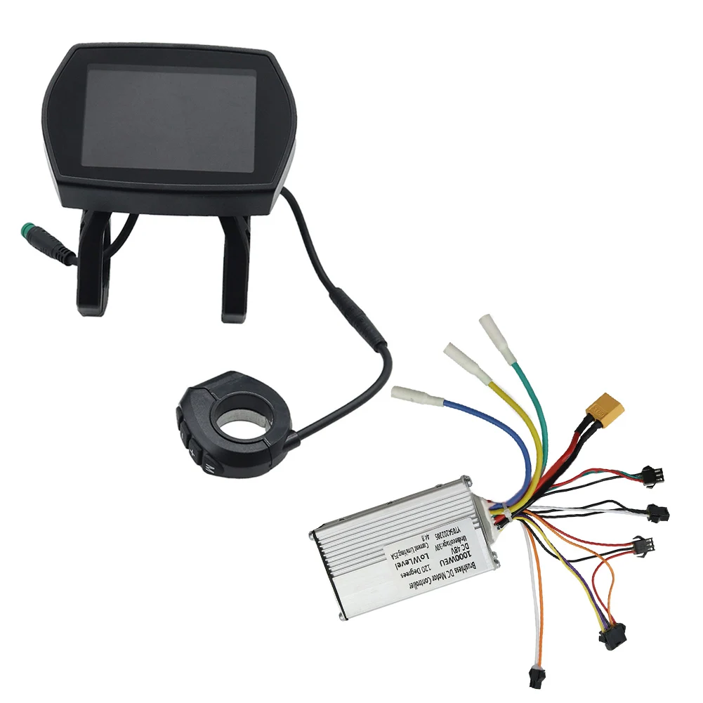 1000W 48V 25A Motor Controller LCD Display Meter Control Panel Kit For KUGOO G2 Pro Electric Scooter Accessories